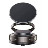 هولدر موبایل مغناطیسی وکیومی چرخان (Diamond Black)